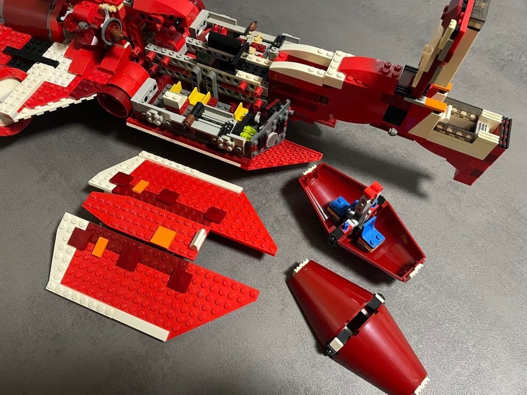 LEGO Star Wars Republic Cruiser Limited Edition 7665 In 2007 Used