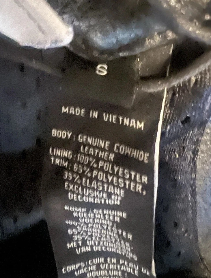 Harley-Davidson® Mujer Boone Flecos Cuero Chaps Negro Foto 4 de 4