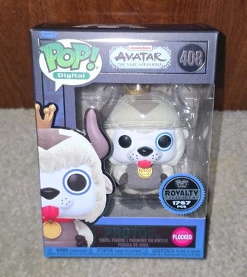 Funko Pop! Avatar Proto as Appa (Flocked) #408 ROYALTY LE 1767pcs + Protector