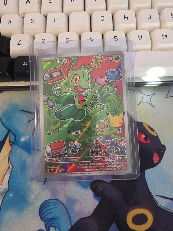 Treecko McDonald's Collection 2019 Promo Holo 4/12 70HP Grass