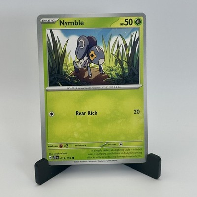 Pokemon SV09: Journey Together Nymble #019/159 Common Near Mint or Better