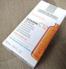 NEW LA ROCHE POSAY VITAMIN C 12 SERUM ANTI-WRINKLE 1.01 FL OZ 07/28