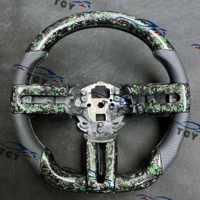 Fit for Ford Mustang Shelby GT 2005-2009 Forged Carbon Fiber Steering Wheel