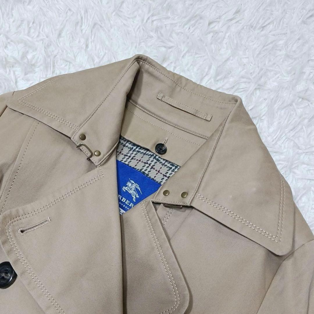 Vintage Burberry Blue Label Trench Coat Nova Check US S Japan thumbnail 24