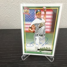 2023 Topps Archives Barry Zito 1990 Fan Favorite Autographs Oakland Athletics