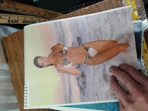 BIKINI GIRLS 1992 Calendar - Venus Swimwear Fashion Cleo Pin Up Garage Girls - Foto 4 di 6