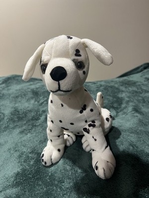 Seated Dalmatian Puppy Dog 10  Plush 1996 China Antique