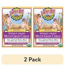 Organic Multi-Grain Infant Cereal for Babies, 2 Pack of 8 oz Boxes, Healthy