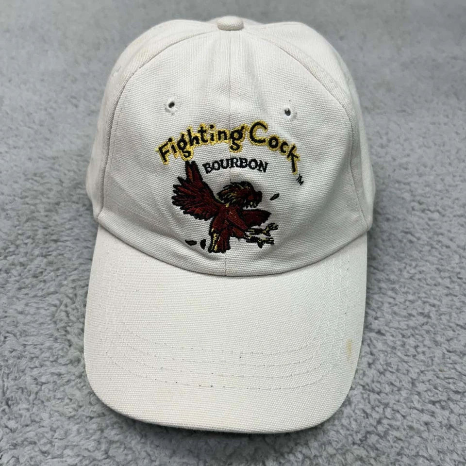 Fightling Cock Bourbon Whiskey Hat Cap Mens Baseball Cap One Size Fahrenheit - Image 3 of 4
