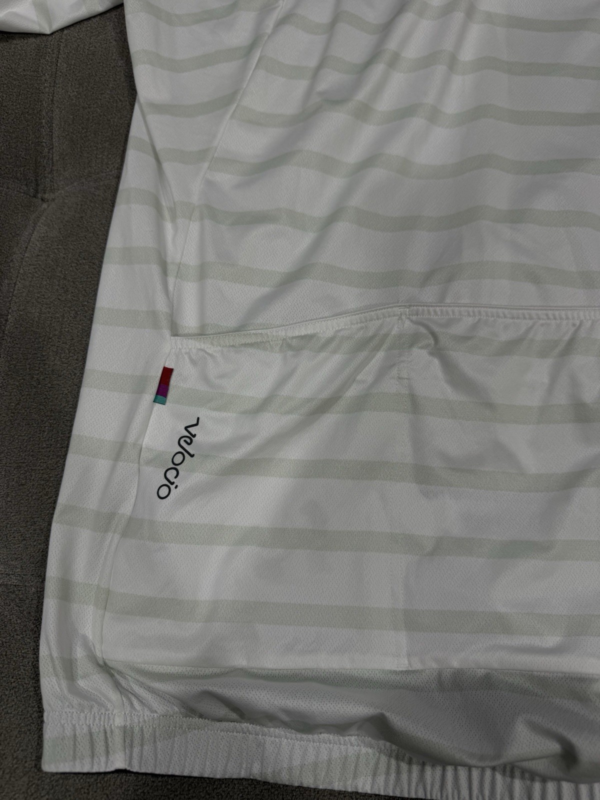 Velocio Breton Mesh Men’s Cycling Jersey White Xl Excellent