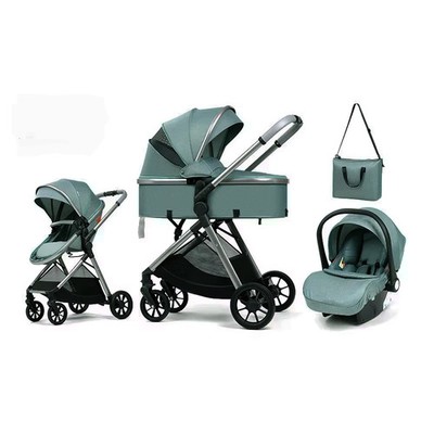 3 in 1 Multifunctional Baby Stroller with Car Seats for Sitting and Lying  Down | eBay