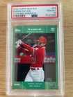 2022 TOPPS MLB ROY SHOHEI OHTANI 75 th ANN- EMERALD. # /50  PSA 10!