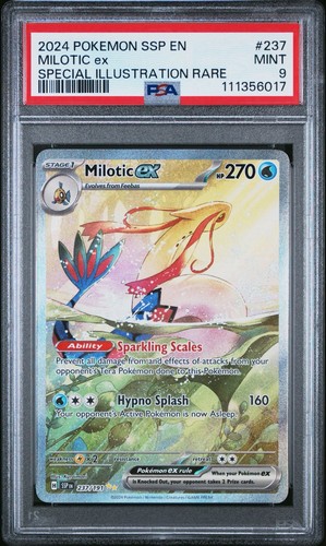 Milotic ex graded PSA 9 for sale on eBay