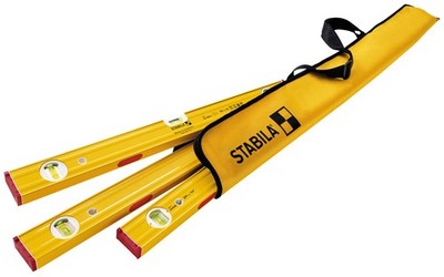Stabila Wasserwaagen PRO SET 80 ASM, 120 cm / 60 cm / 30 cm / Tasche