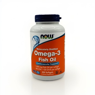 Now Foods Omega-3 180 EPA 120 DHA 200 Softgels Ex 2028