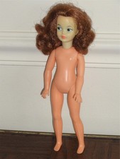 Ideal Japanese Bendable Leg Pepper Redish Brown Hair Light Green Face RARE