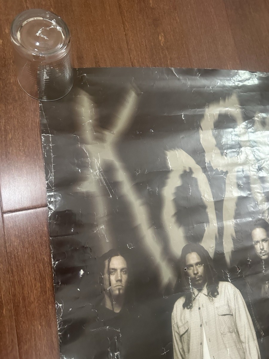 Vintage 1999 Korn Poster Band Shot Funky Giant Licensed 90s