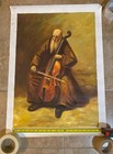 Hand Painted Replica Of “Monk With A Cello” By Corot. 20” X 28” Canvas. — photo 1