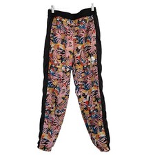 The North Face Womens Small Printed Hydrenaline Windwall Pants Bright Colorful