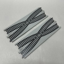 Tyco/Mattel 2x RR Crossing Cross-Cross Tracks 1 Pair - Compatible w/ Mattel NEW