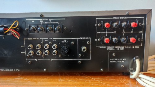 JVC JR-S100 MkII Integrated FM/AM Receiver Amplifier Phono Vintage See Video - Picture 15 of 18