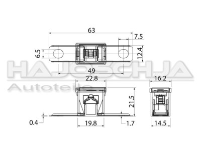Blocksicherung Japan Sicherung PAL295 Typ C   30A 40A 50A 60A 70A 80A 100A 120A