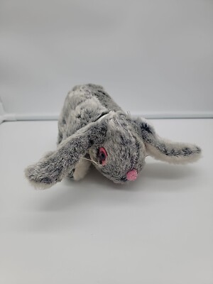 Vintage Knickerbocker Bunny Rabbit  Animals of Distinction Stuffed Easter Creepy
