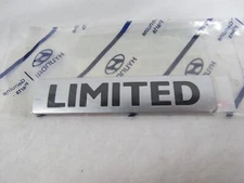 2010-2013 HYUNDAI TUCSON LIMITED EMBLEM FOR REAR LIFTGATE BADGE LOGO GENUINE OEM