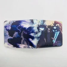 Solo Leveling Anime Wallet Leather PU Bifold Wallet Coin Money Cilp