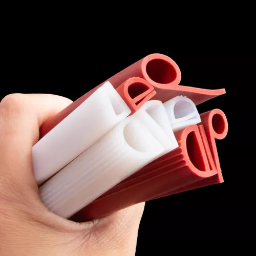 12mm-25mm E-Form Silikon Gummi Dichtleiste Dichtung Dichtung für Fenster Ofentür - Bild 4 von 10