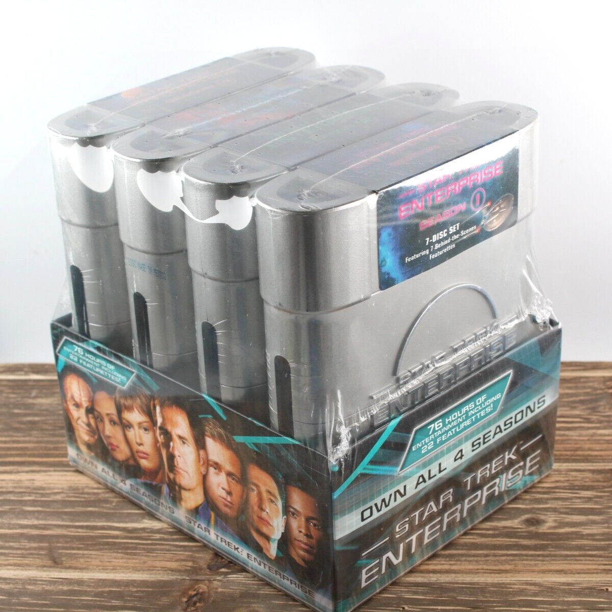 Star Trek: Enterprise: The Complete Series DVD Set Seasons 1-4