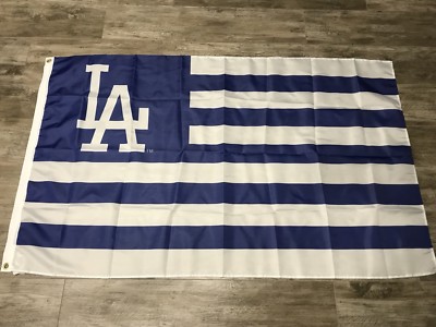 LA Los Angeles Dodgers Baseball 3x5 Flag Banner Man Cave 2024 WORLD SERIES