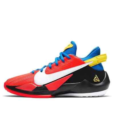 Nike Zoom Freak Shoes Mens Size 7 Black Blue Giannis New Free Shipping