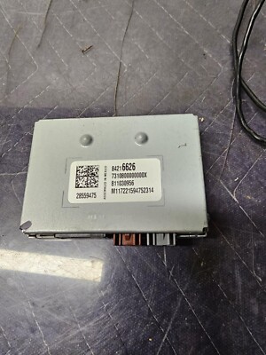 HMI BYPASS COMPUTER CONTROL MODULE OEM 84307902 BUICK ENCLAVE 2018 ...