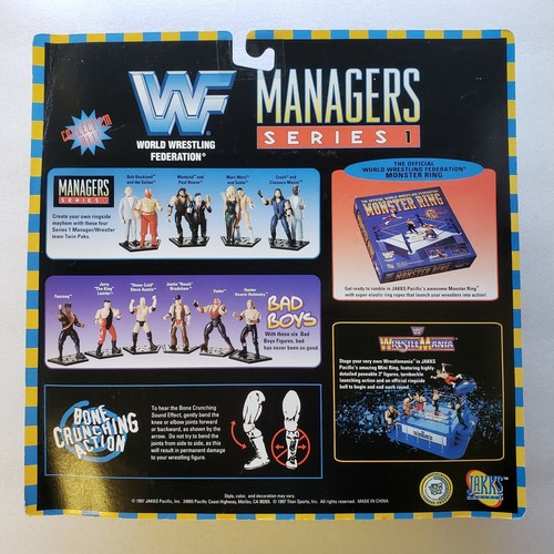 ~WWF / WWE Action Figure Collection #2 Edge~Vader~Bret Hart~Jakks 96-00 Awesome - Picture 10 of 14
