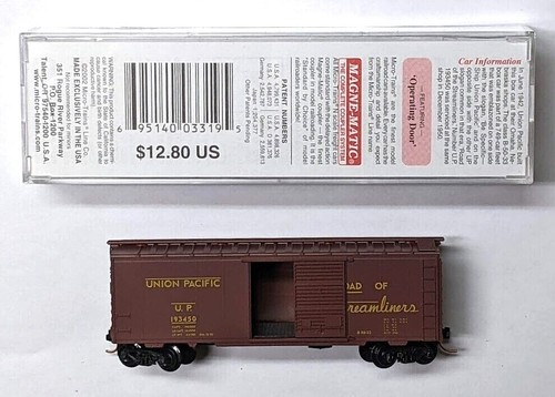 MTL Micro-Trains 20296 Union Pacific UP 193450 40 pies vagón de una sola puerta | Zustand: New