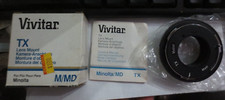 New open box VIVITAR MINOLTA M/MD TX LENS MOUNT MADE IN JAPAN