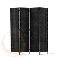 Artiss 4 Panel Room Divider Screen Privacy Timber Foldable Dividers Stand