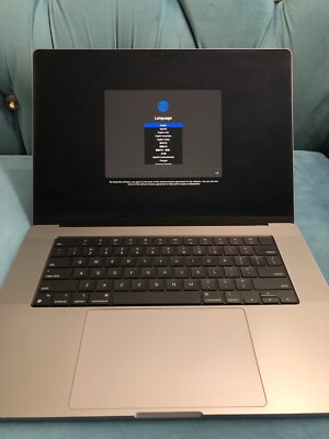 Working  for Parts  MacBook Pro 16  2021 A2485 M1 Max Chip 10C/32C/64GB/1TB SSD