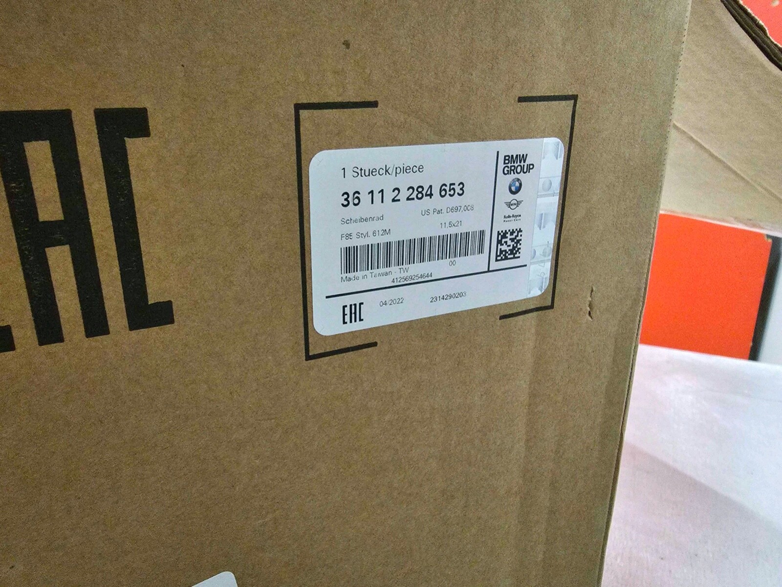 OEM BMW X5m X6m Rear Wheel F85 F86 for sale online | eBay