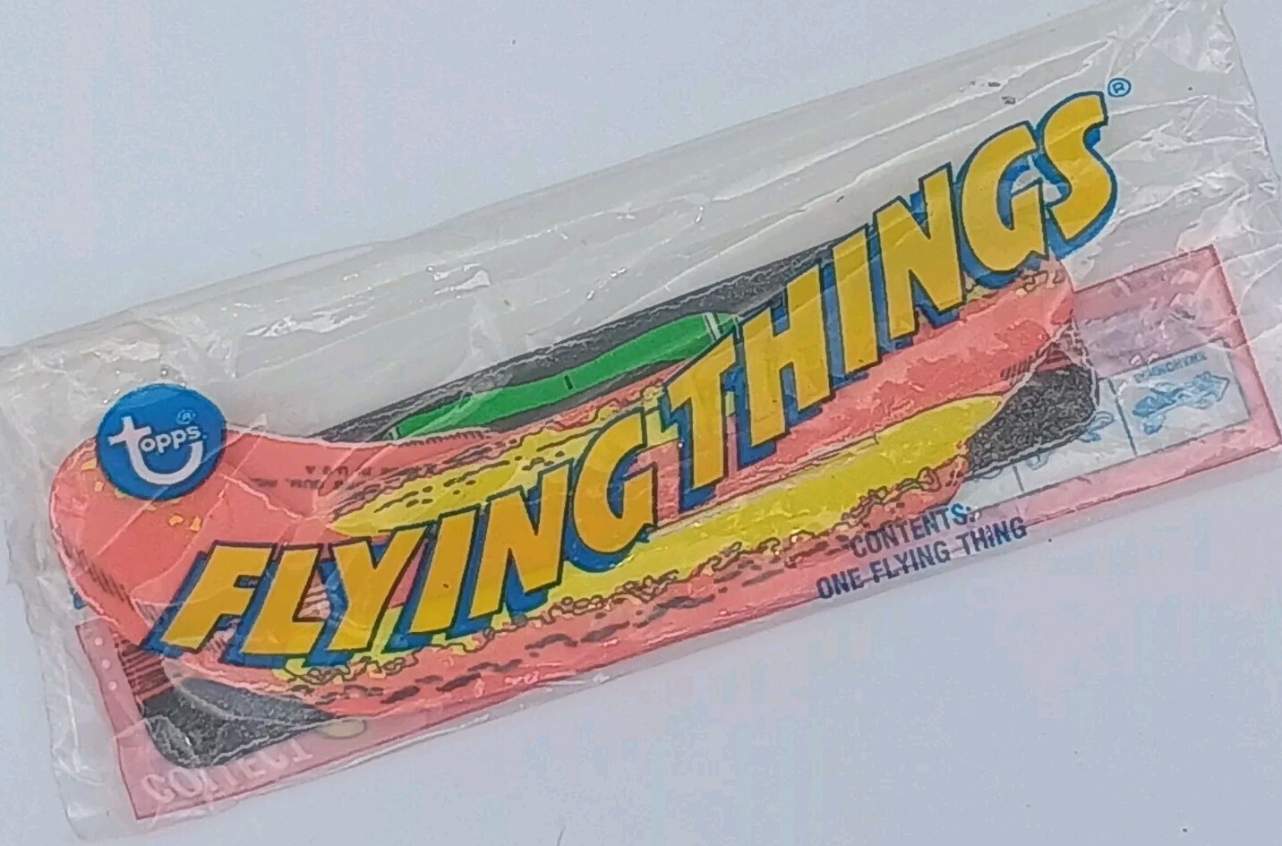 Topps Flying Things Box Topps Flying Things Flying Hot Dog Free Shipping | eBay