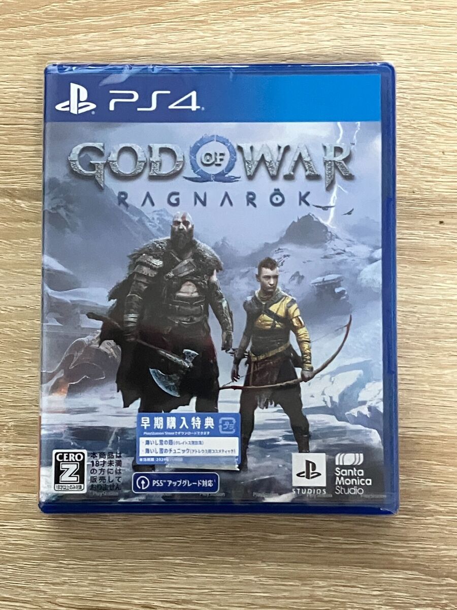 God of War Ragnarok Playstation 4 PS4 Video Games From Japan NEW