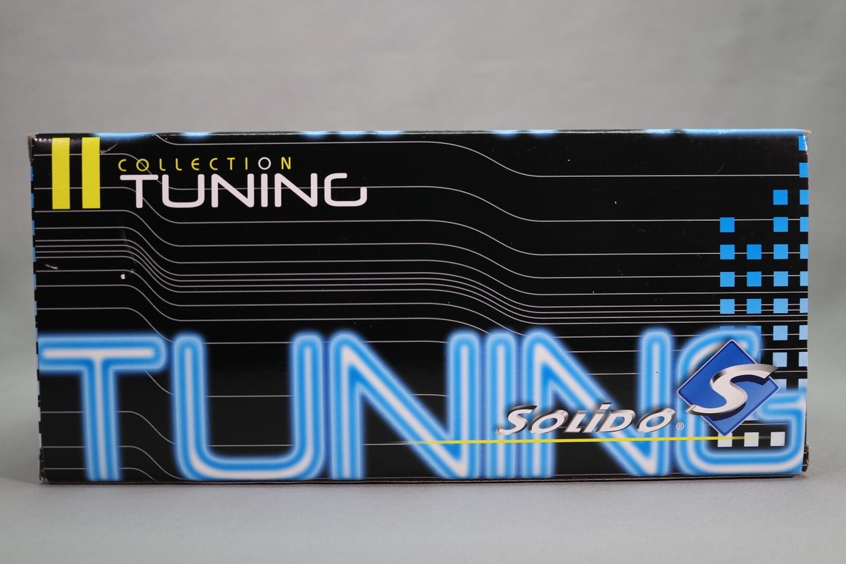 Solido 1/18 Citroën C2 Tuning Noire Collection Boîte Altérée