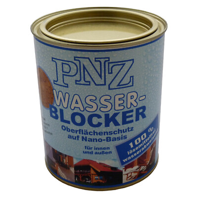 16,67 /L PNZ WASSERBLOCKER 0.75L Holzschutz Holzpflege Feuchtigkeitsschutz(A978)