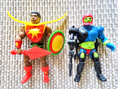 2x Masters of the Universe Origins Actionfiguren Sun-Man & Trap Jaw