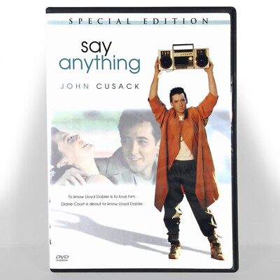 Say Anything (DVD, 1989, Widescreen, Special Ed)    John Cusack    Ione Skye