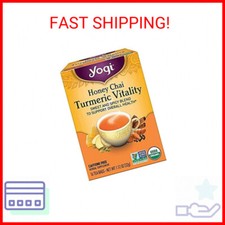 Yogi Tea, Honey Chai Turmeric Vitality, 16 ct