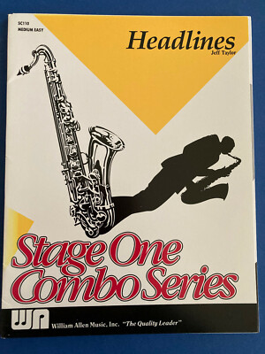 Headlines, Jeff Taylor, Stage One Combo Series, Jazz Combo