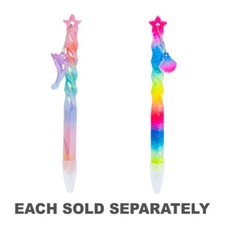 Spiral Ball Pen with Colorful Charm Attractive Cute Eye Catching Perfect Gift