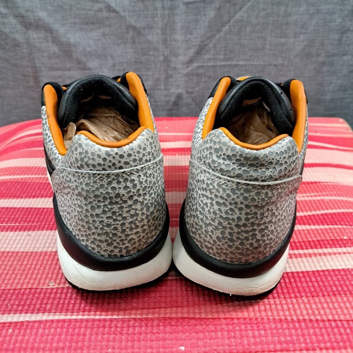 %Nike Air Safari QS Black Monarch Cement Size 12 Men Sneaker A03295-001 A 10 Nike Air Safari QS Black Monarch Cement Size 12 Men Sneaker  main image 3